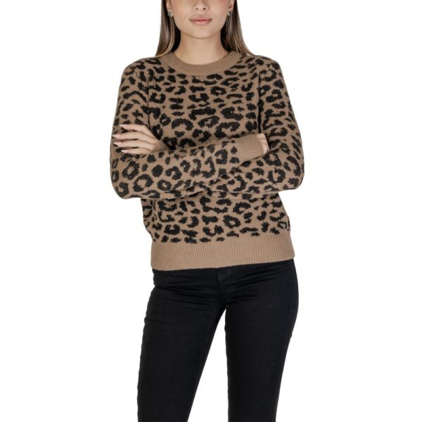 Jacqueline De Yong Brown Nylon Sweater – Image 5