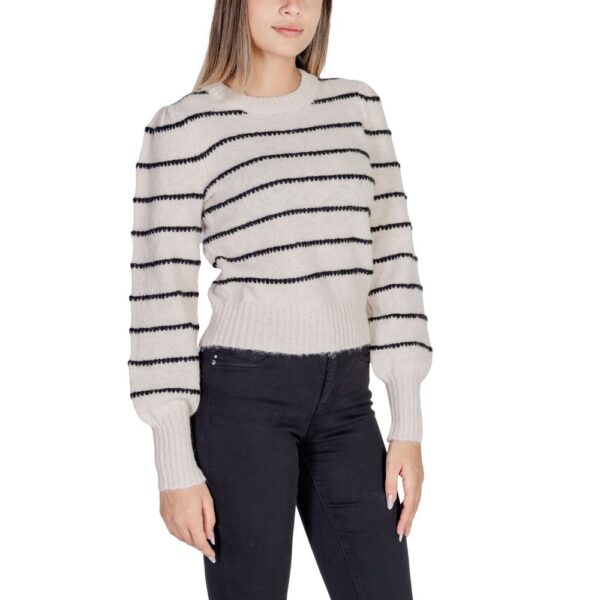 Jacqueline De Yong Gray Polyester Sweater – Image 3