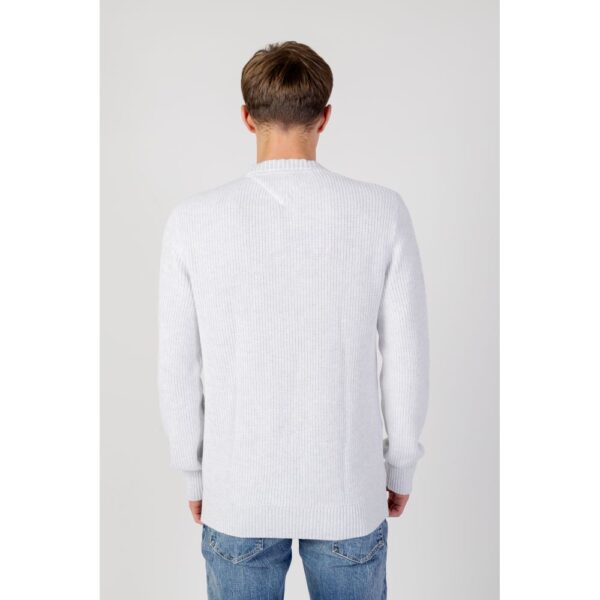 Tommy Hilfiger Jeans Gray Organic Cotton Sweater – Image 3