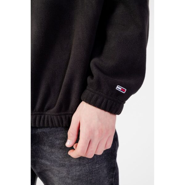 Tommy Hilfiger Jeans Black Recycled Polyester Sweater – Image 4