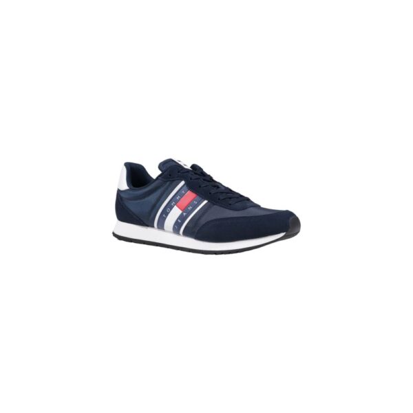 Tommy Hilfiger Jeans Blue Recycled Polyester Sneaker – Image 2