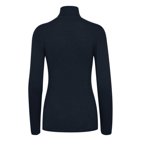 ICHI Blue Viscose Sweater – Image 2