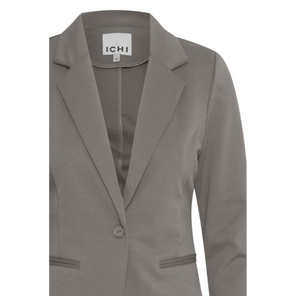 ICHI Gray Polyester Suits & Blazer – Image 3