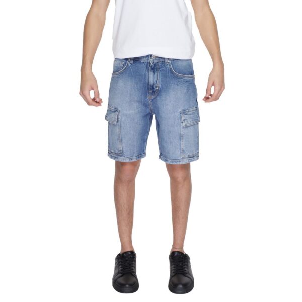 Antony Morato Blue Cotton Short – Image 3