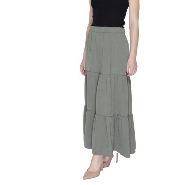 Jacqueline De Yong Green Polyester Skirt – Image 3