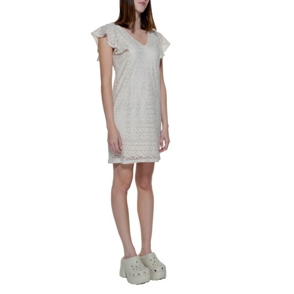 Vero Moda Beige Polyester Dress – Image 5