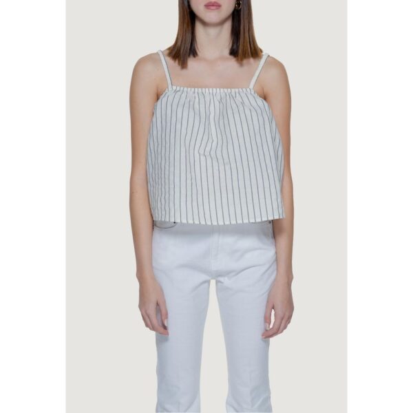 Vero Moda Beige Organic Cotton Tops & T-Shirt – Image 5