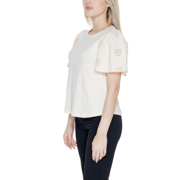 Jacqueline De Yong White Cotton Tops & T-Shirt – Image 3