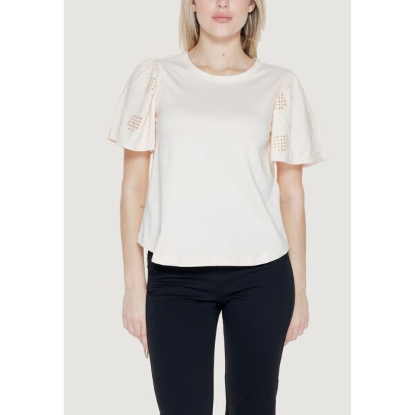 Jacqueline De Yong White Cotton Tops & T-Shirt – Image 4