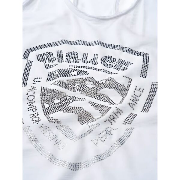 Blauer White Cotton Tops & T-Shirt – Image 4