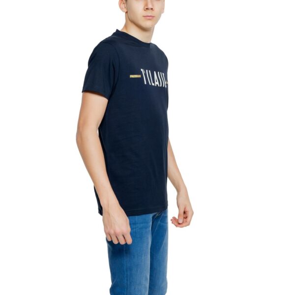 Alviero Martini Prima Classe Blue Cotton T-Shirt – Image 3