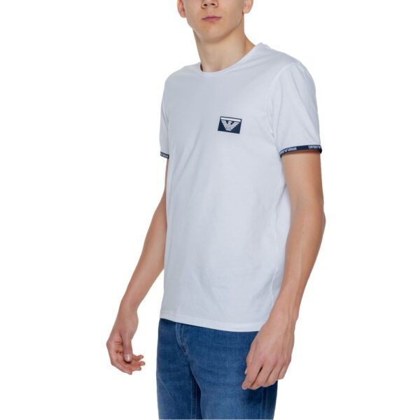 Emporio Armani Underwear White Cotton T-Shirt – Image 4