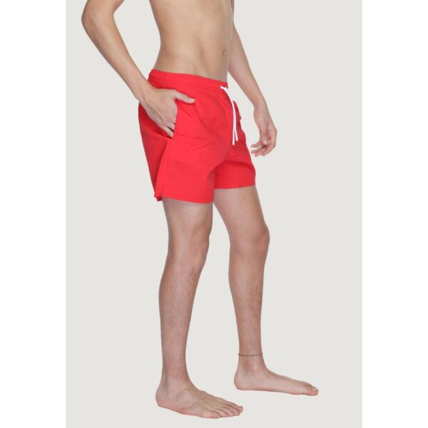 Emporio Armani Underwear Red Polyamide Swimwear – Image 4