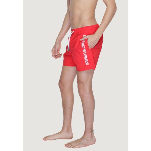 Emporio Armani Underwear Red Polyamide Swimwear – Image 5