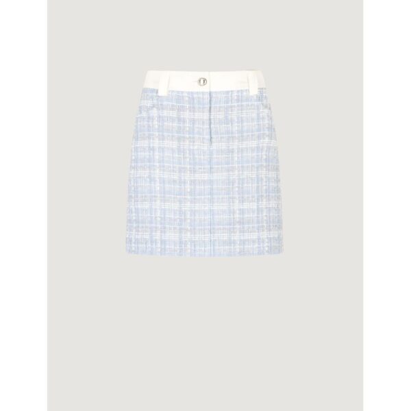 Morgan De Toi Blue Polyester Skirt – Image 5