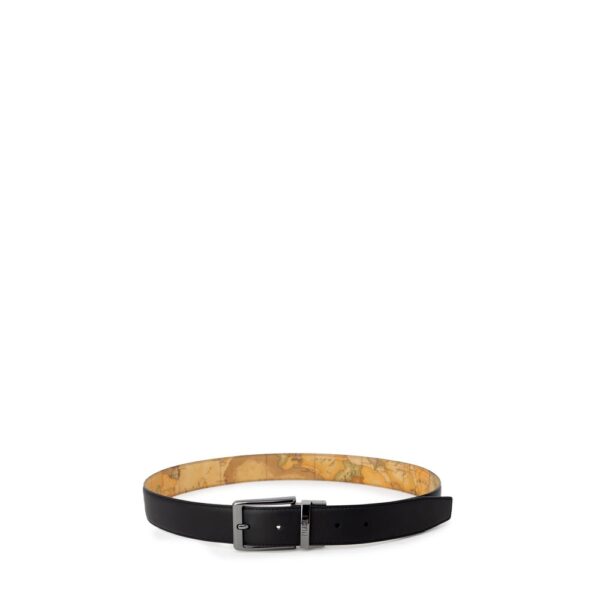 Alviero Martini Prima Classe Black Leather Belt – Image 2