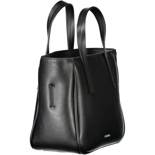 Calvin Klein Black Polyester Handbag – Image 3