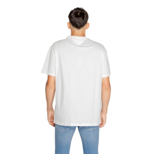 Tommy Hilfiger Jeans White Cotton Rigenerato T-Shirt – Image 2