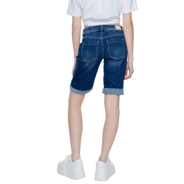 Street One Blue Cotton Short – Image 2