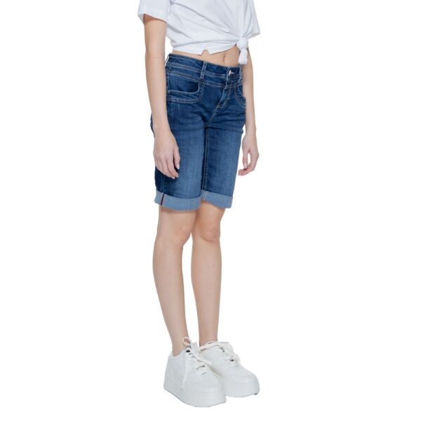 Street One Blue Cotton Short – Image 3