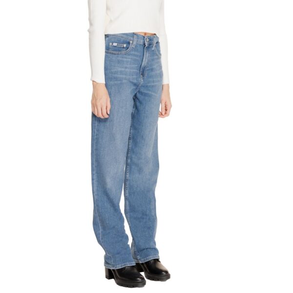 Calvin Klein Jeans Blue Cotton Jeans & Pant – Image 4