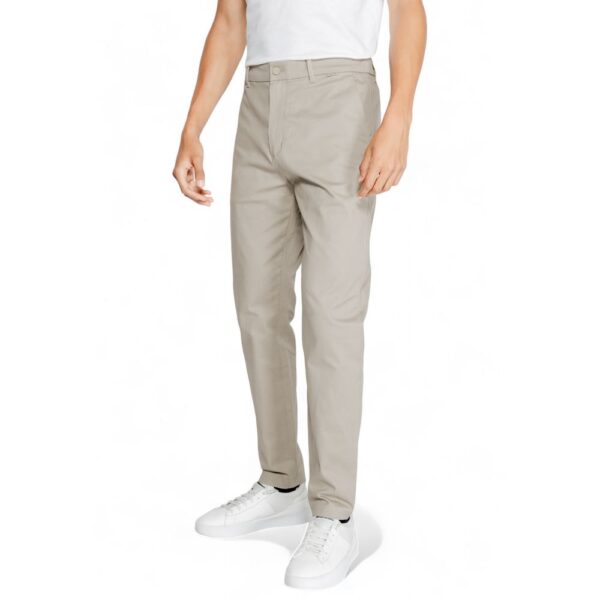 Calvin Klein Jeans Beige Cotton Rigenerato Jeans & Pant – Image 2