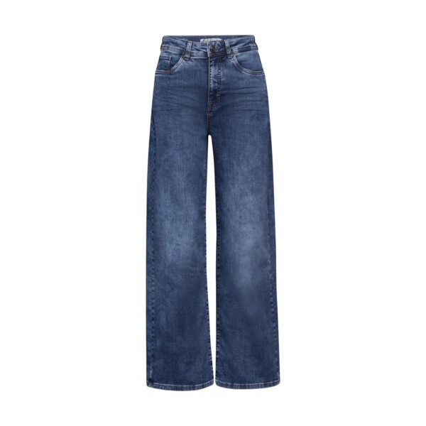 Street One Blue Cotton Jeans & Pant