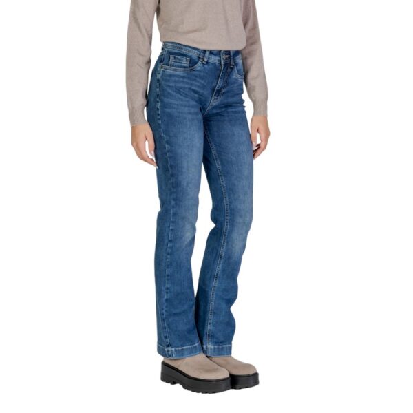 Street One Blue Cotton Jeans & Pant – Image 3