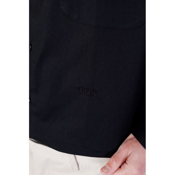 Alviero Martini Prima Classe Black Cotton Shirt – Image 3