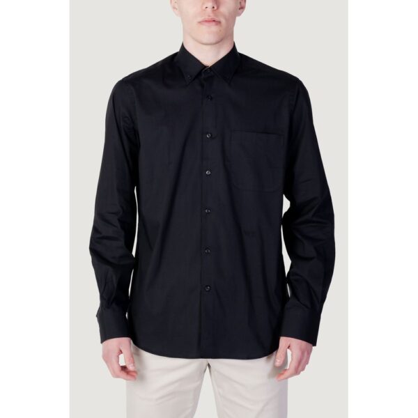 Alviero Martini Prima Classe Black Cotton Shirt – Image 5