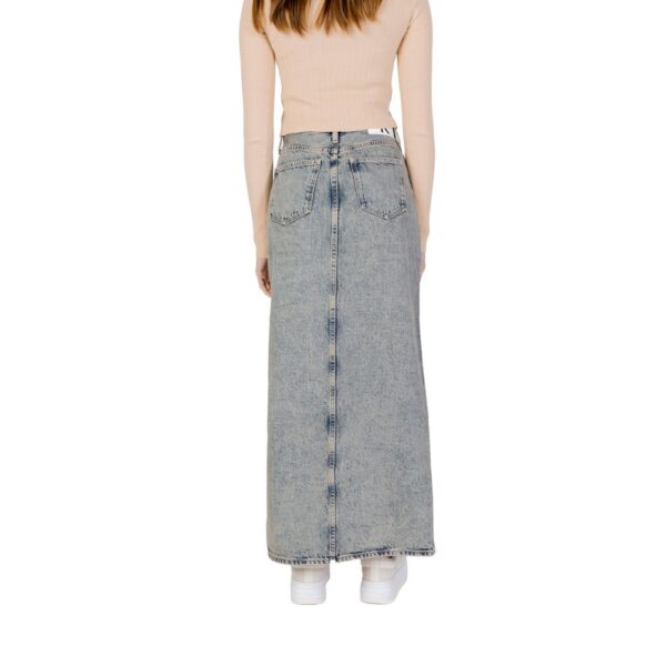 Calvin Klein Jeans Blue Cotton Skirt – Image 3