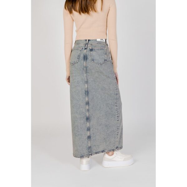 Calvin Klein Jeans Blue Cotton Skirt – Image 4