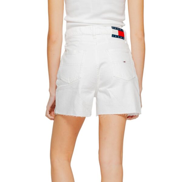 Tommy Hilfiger Jeans White Cotton Rigenerato Short – Image 2