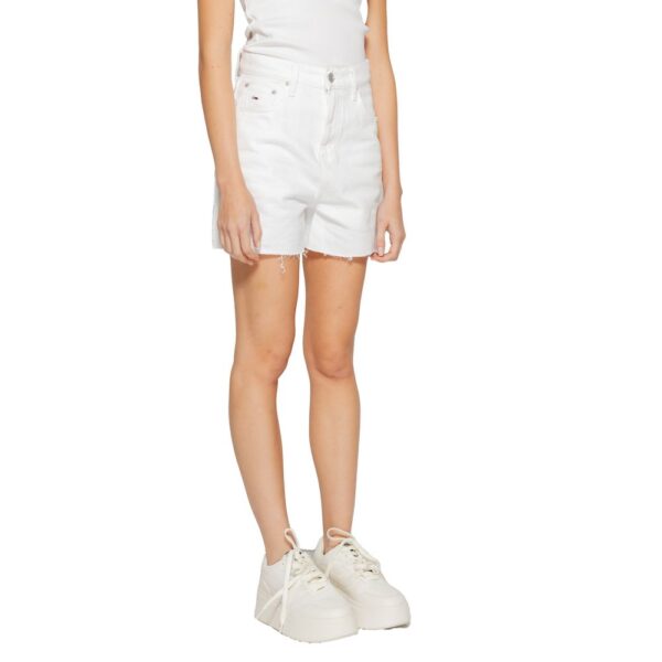 Tommy Hilfiger Jeans White Cotton Rigenerato Short – Image 4