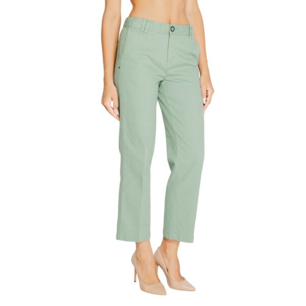 Street One Turquoise Cotton Jeans & Pant – Image 4