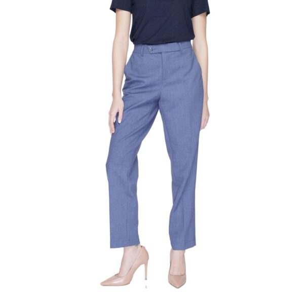 Street One Blue Polyester Jeans & Pant – Image 3