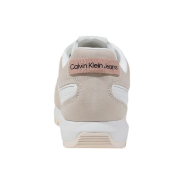 Calvin Klein Jeans White Suede Sneaker – Image 4