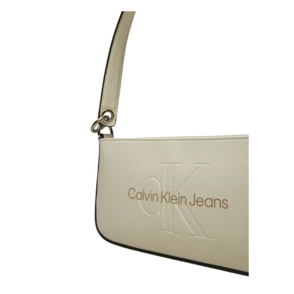 Calvin Klein Jeans White Polyethylene Handbag – Image 3