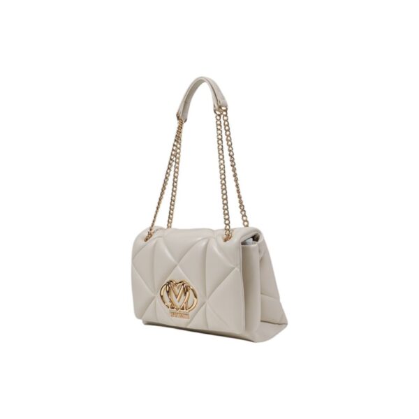 Love Moschino Beige Polyethylene Handbag – Image 2