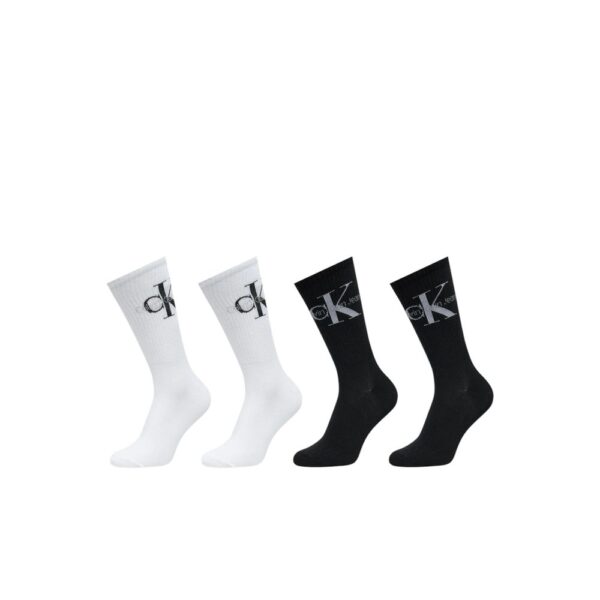 Calvin Klein Black And White Cotton Sock – Image 2