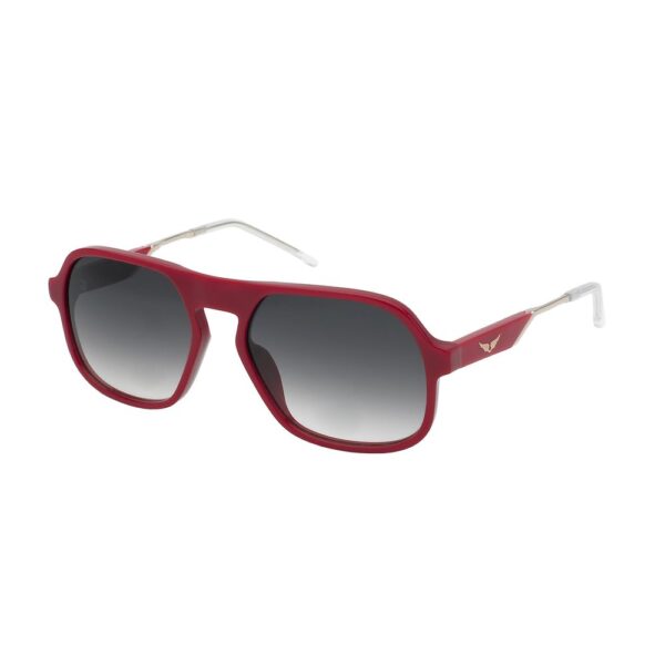 Zadig & Voltaire Red Acetate Sunglasses