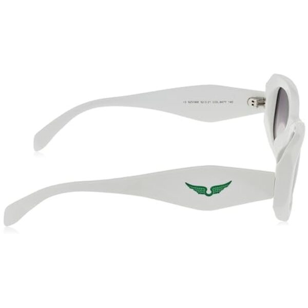 Zadig & Voltaire White Acetate Sunglasses – Image 3