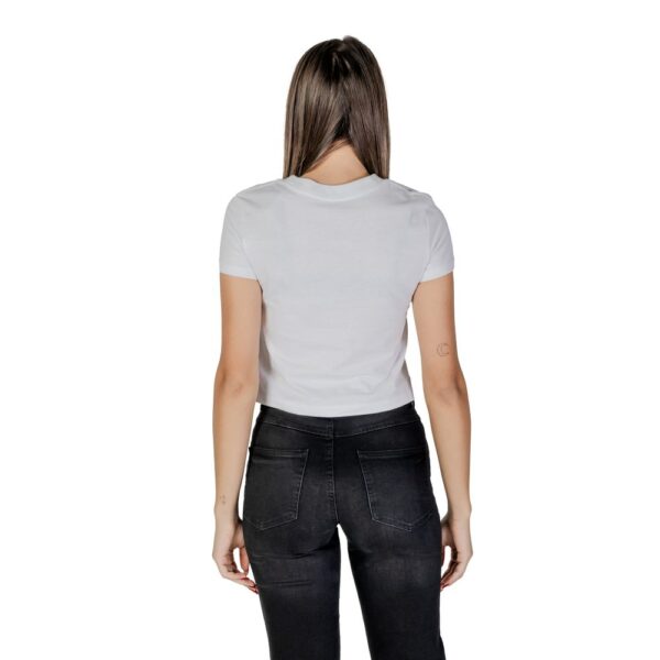 Calvin Klein Jeans White Cotton Tops & T-Shirt – Image 2