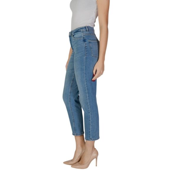 ICHI Light Blue Cotton Jeans & Pant – Image 2