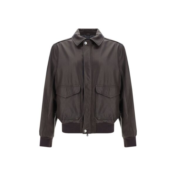 Brunello Cucinelli Leather Jacket