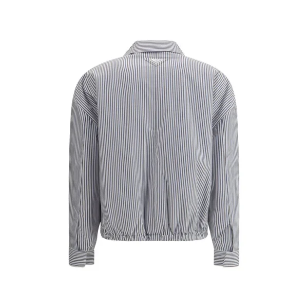 Prada Striped Zip Jacket – Image 2